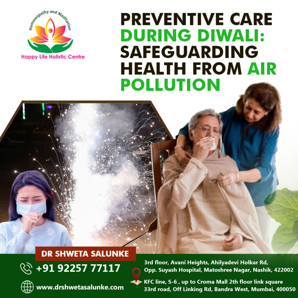 Preventive Care During Diwali: Safeguarding Health from Air Pollution